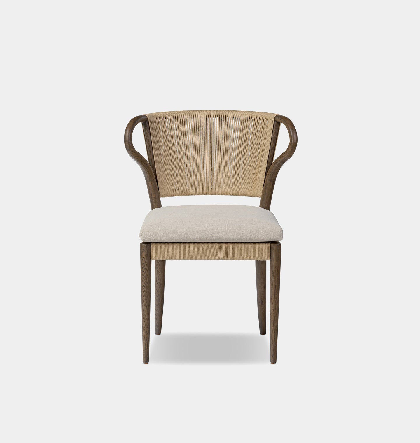 【欧州】Woven Rush Dining Chair◆ラタンウィッカー素材 欧州】Woven Rush Dining Chair◇ラタンウィッカー素材