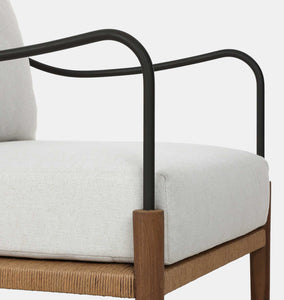 Andover Outdoor Lounge Chair Alessi Linen