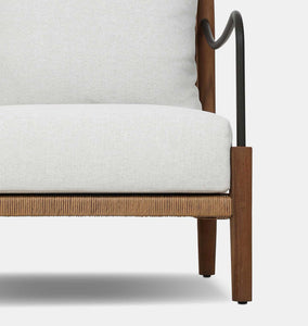 Andover Outdoor Lounge Chair Alessi Linen