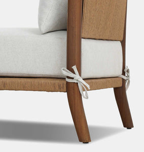Andover Outdoor Lounge Chair Alessi Linen