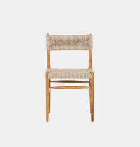 Ash Outdoor Dining Chair Vintage White