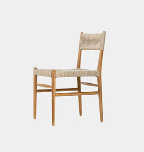 Ash Outdoor Dining Chair Vintage White