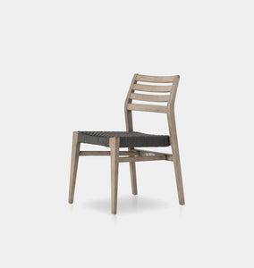 Audrey Outdoor Dining Chair Grey