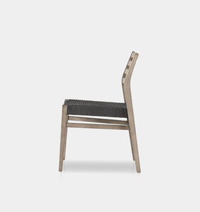 Audrey Outdoor Dining Chair Grey