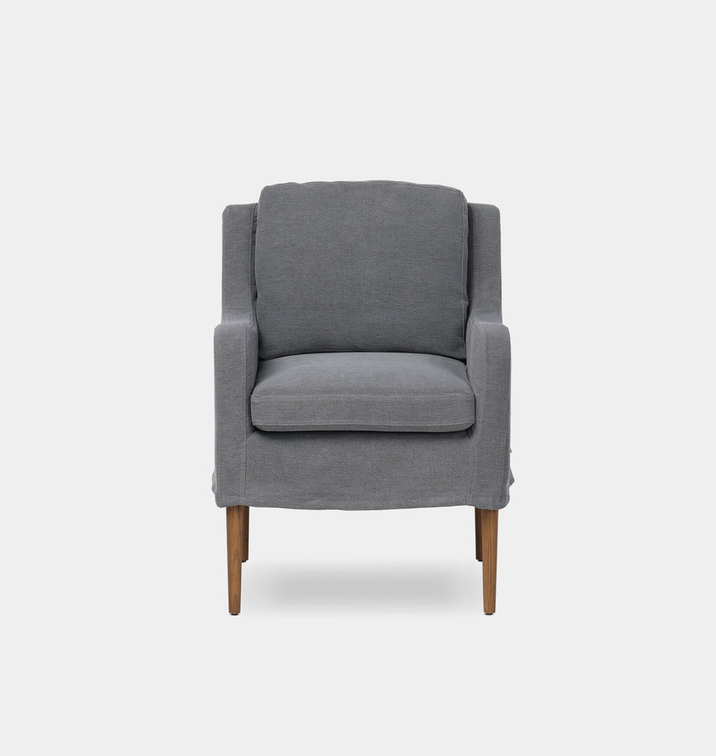 Aurelia Slipcovered Dining Chair by Shoppe Amber Interiors