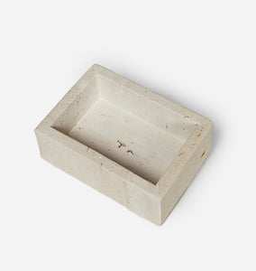 Aldo Travertine Rectangular Box