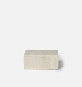 Aldo Travertine Rectangular Box