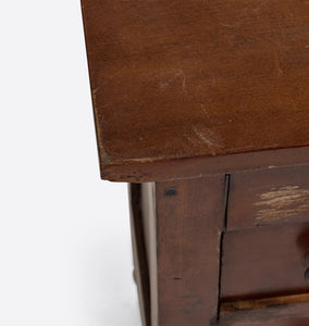 Early 19th C. Two Drawer Chest