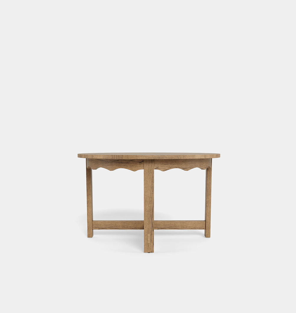 Byrd Round Dining Table Driftwood Oak