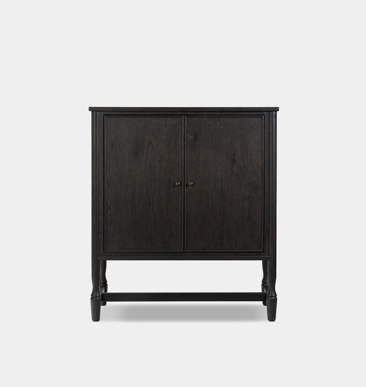 Bari Bar Cabinet Smoked Black