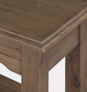 Bayla Console Table Brown Oak