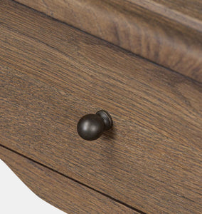 Bayla End Table Weathered Oak