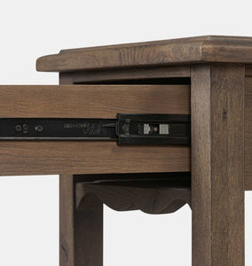 Bayla End Table Weathered Oak