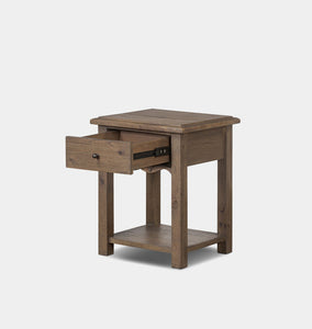 Bayla End Table Weathered Oak