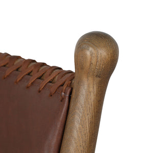 Bella Bar Stool Dulane Mahogany