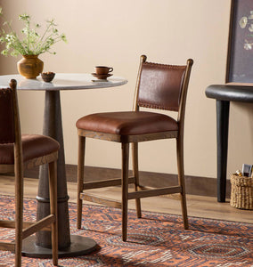 Bella Bar Stool Dulane Mahogany