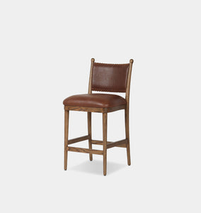 Bella Bar Stool Dulane Mahogany