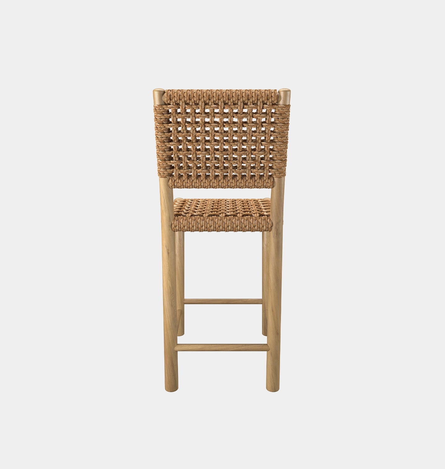 En Gold Gable Counter Stool
