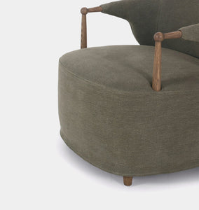 Brently Lounge Chair Olive