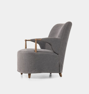 Brently Lounge Chair Broadway Denim