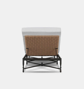 Breton Outdoor Chaise Alessi Linen