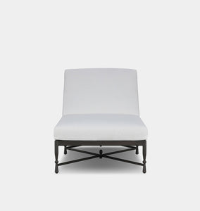 Breton Outdoor Chaise Alessi Linen