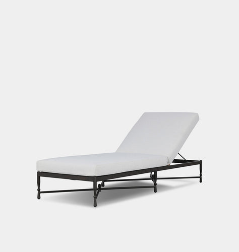 Breton Outdoor Chaise Alessi Linen