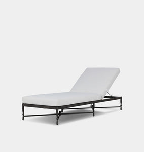 Breton Outdoor Chaise Alessi Linen