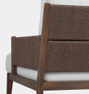 Brewer Outdoor Lounge Chair Alessi Linen
