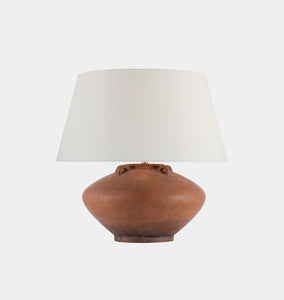 Brewer Table Lamp Natural Terracotta