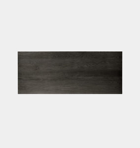 Bush Desk Distressed Black Oak