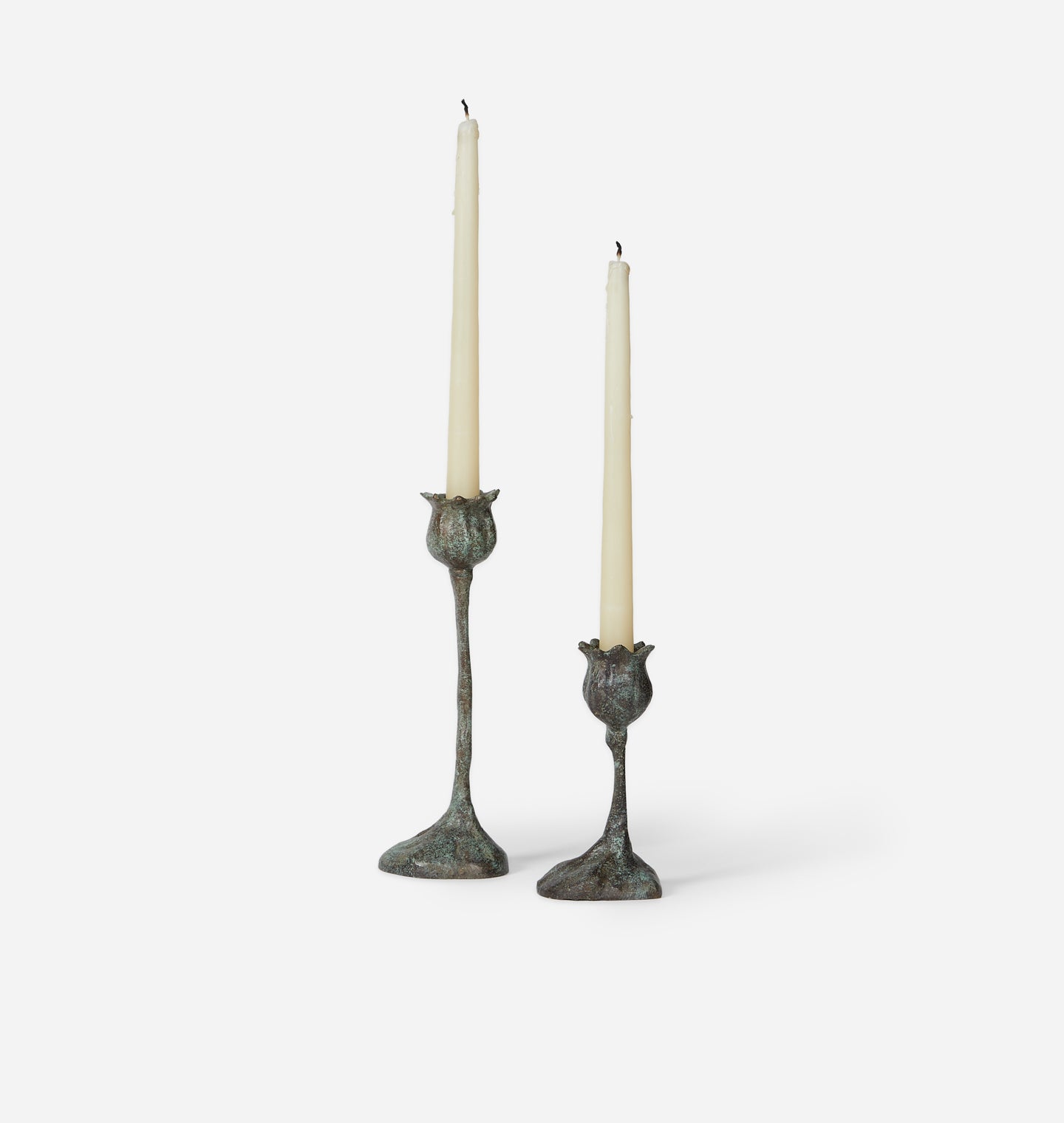 Amber Interiors Peri Taper Candle Holder - Thumbnail 2