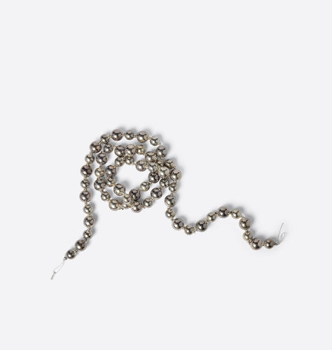 Pebbled Silver Garland 6'