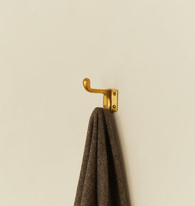 Waterford Brass Coat Hook Large