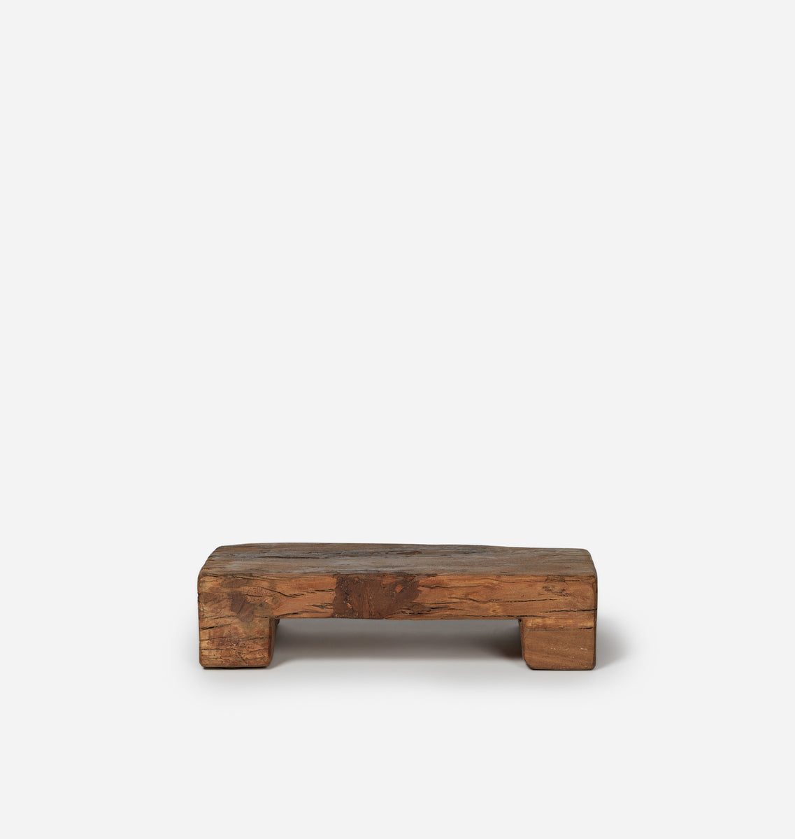 Natural Wood Pedestal | Shoppe Amber Interiors
