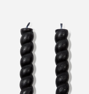 Braided Taper Candle S/2