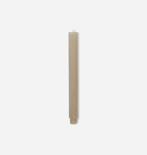 Pleated Taper Candle