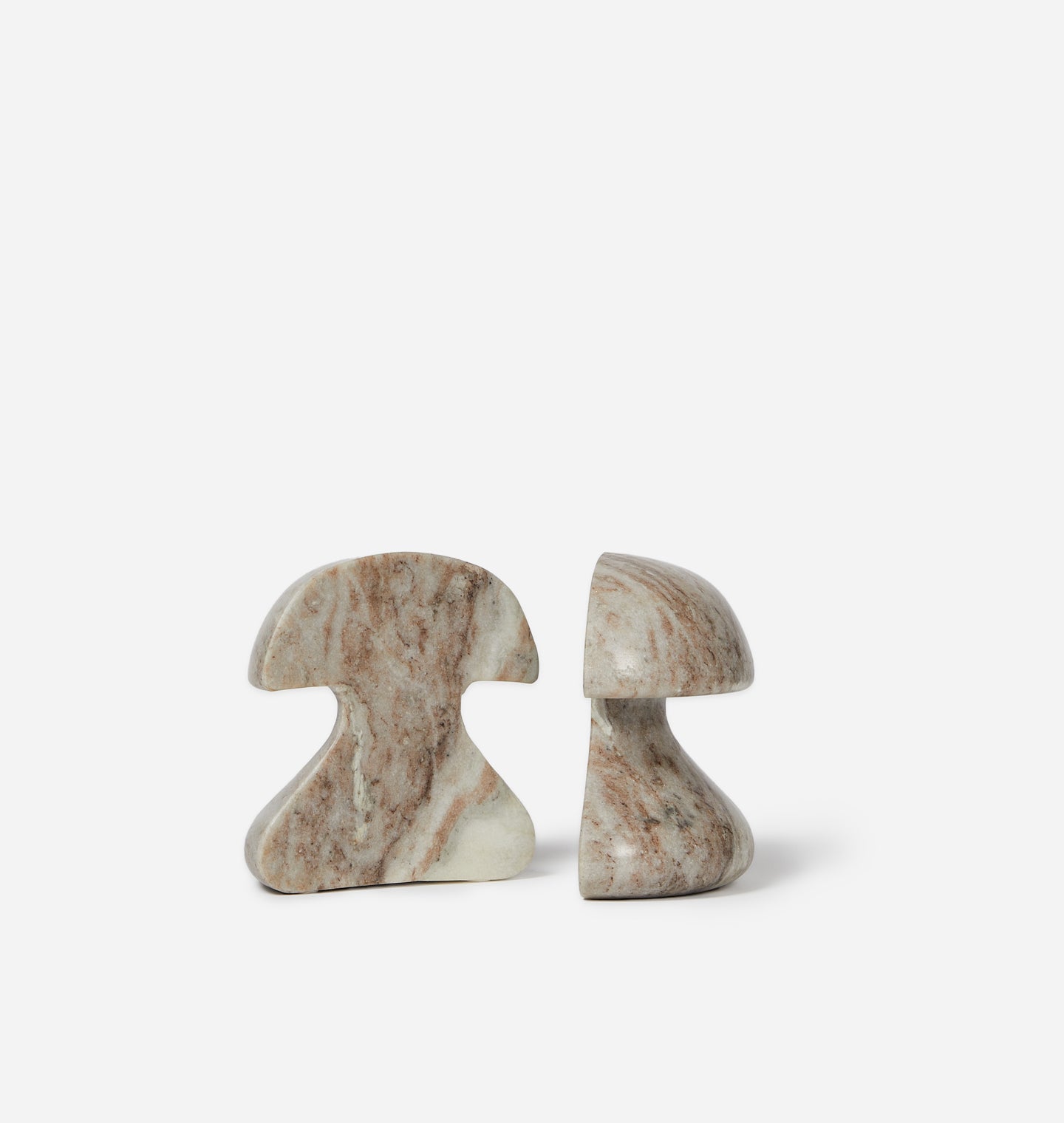 Mushroom Marble Bookend S/2 - Thumbnail 4
