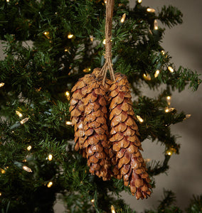 Dried Natural Pinecone Ornament