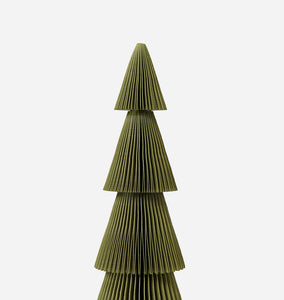 Paper Honeycomb Tree Pine Green