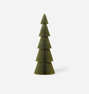 Paper Honeycomb Tree Pine Green