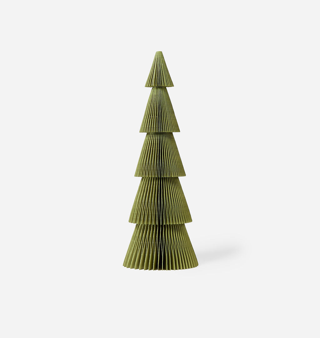 Paper Honeycomb Tree Light Green