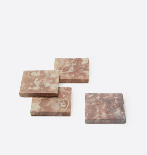 Nora Marble Coasters S/4