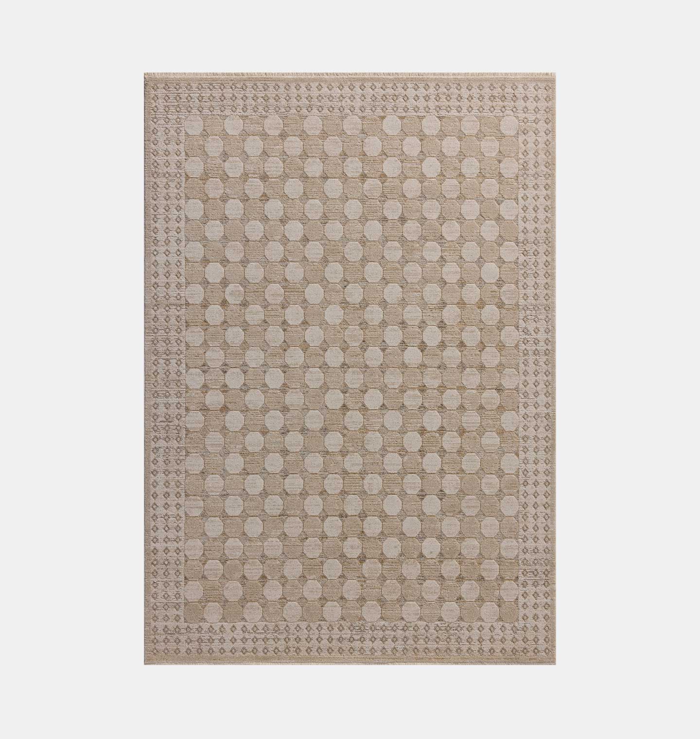 Cali CIL-01 Taupe / Natural Rug