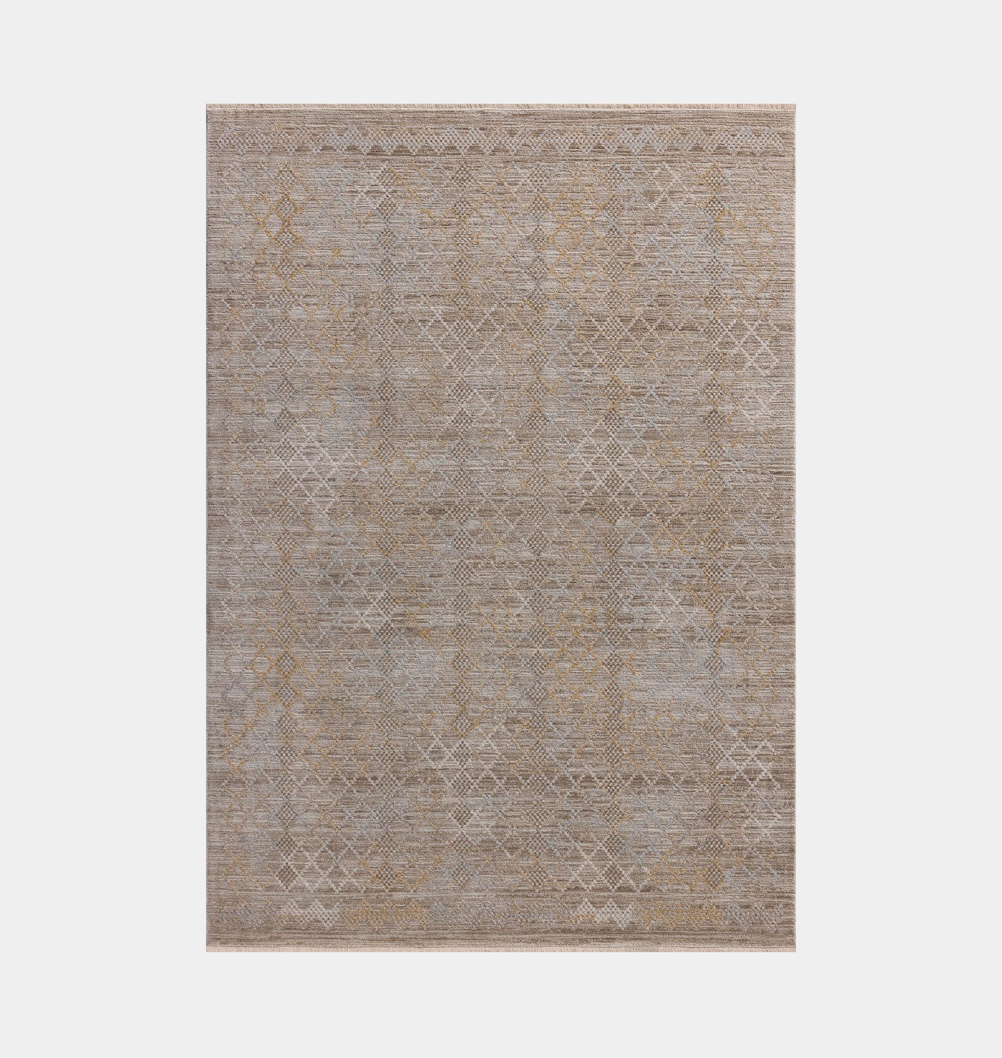 Cali CIL-03 Taupe / Multi Rug