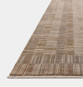 Cali CIL-05 Natural / Multi 18" x 18" Sample Rug