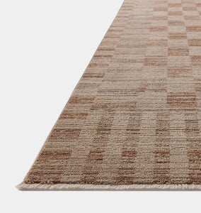 Cali CIL-06 Brick / Natural 18" x 18" Sample Rug