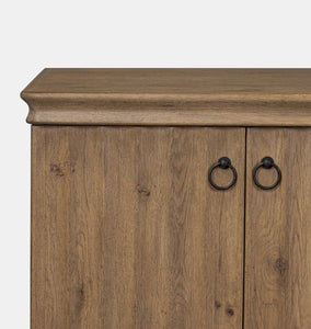 Cambra Media Console Drifted Oak