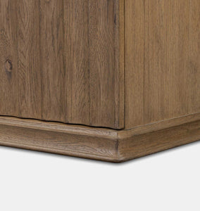 Cambra Media Console Drifted Oak