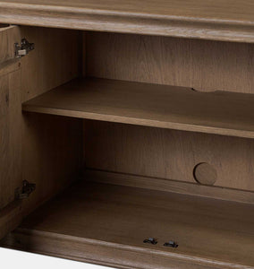 Cambra Media Console Drifted Oak